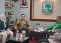 Tim Monev Posko  Nasional Satgas PRR Sumatera melakukan peninjuan lapangan monev khusus pemulihan  infrastruktur di Kota Padang, Kamis 22 Oktober 2026. Foto: Tim Media Satgas PRR.