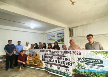 BPJS Ketenagakerjaan Kantor Cabang Pasaman Lubuk Sikaping melakukan penyerahan bantuan bahan kebutuhan pokok kepada Panti Asuhan Bakti Ibu, Lubuk Sikaping, Rabu (7/10/2026).
