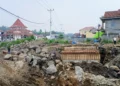 Pembangunan Jembatan Bukik Batabuah Agam sudah mencapai 55 Persen (Tim Media Satgas PRR)
